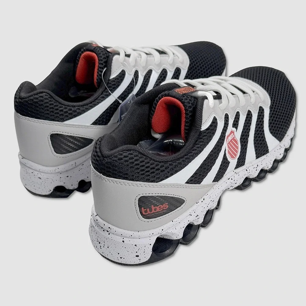 K-Swiss Tubes Shoes / Sneakers - NEW Mens Size 10 White / Black - #49684-OF